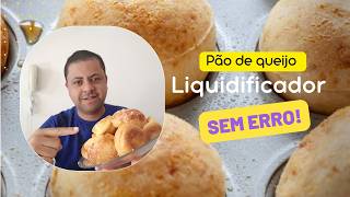 RECEITA DE PÃO DE QUEIJO FEITO LIQUIDIFICADOR UAI🧀