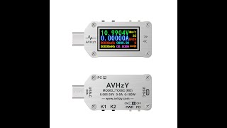 RD TC66 TC66C Type c usb meter  operation, accuracy, PD trigger instruction