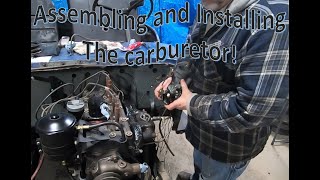 Assembling and Installing the Carburetor