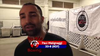 Paulie Malignaggi talks future, Maywaether vs. Pacquiao 'very close' to happening??