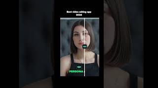 Persona app 😍 Best photo/video editor 💚 #makeuptutorial #persona #model