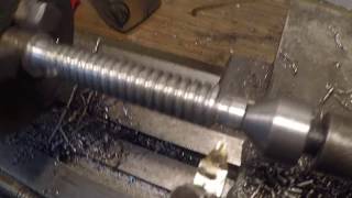 Working on my lathe 2