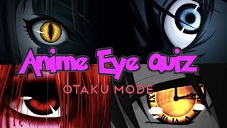 Anime Eye Quiz challenge \ Otaku class (20 characters)