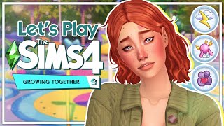 Burnout 🌸 Let's Play Growing Together in #TheSims4 ✨EP #2