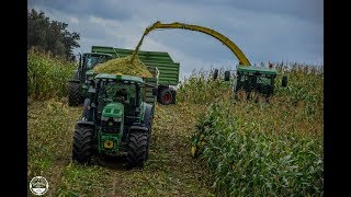 Mais häckseln // John Deere 7200 // JD 6115M,6620,6170R,7820/ New Holland T7070/ Hanomag