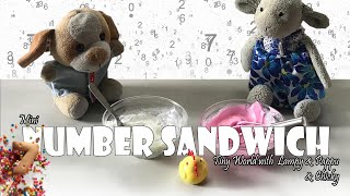 Number Sandwich | Miniature cooking