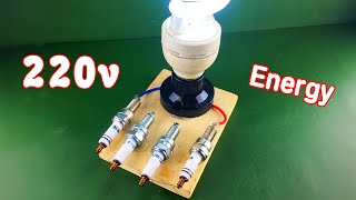 New Ideas Free Energy Self Running By Spark Plug With Copper Wire Technology Creative For 2020