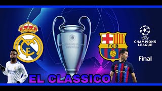 Real Madrid X Barcelona na final da Champions -Ea Fc mobile