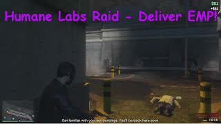 BogsuGaming - The Humane Labs Raid - Deliver The EMP (GTA 5 Heist Setup)