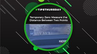 Temporary Zero: Measure the Distance Between Two Points