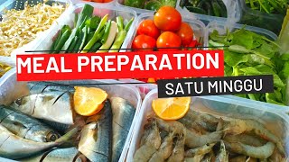 Meal Preparation | Meal Preparation Untuk Satu Minggu #mealpreparation #foodpreparation