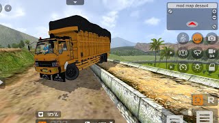 🇮🇳FUSH LODING TRUCK||TRUCK SIMULATOR||BUS SIMULATOR INDONESIA ☀️🚨🛣️||