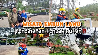 WISATA EMBUN LAWU || Penginapan di Tengah Hutan ‼️ || Tawangmangu - Karanganyar