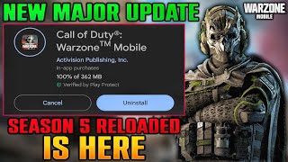 Warzone Mobile New Major Update is Here | Season 5 Reloaded