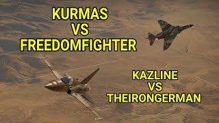 IAF F-4E Kurmas vs USAF F-5C Freedomfighter | [warthunder]