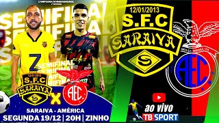 SARAIVA X AMÉRICA | SEMIFINAL | MARABAZÃO 1ª DIVISÃO | TB SPORT 19/12/2022