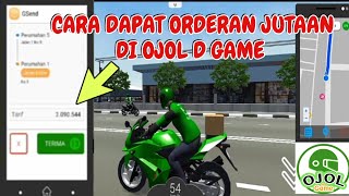 CARA DAPAT ORDERAN LEBIH DARI SATU JUTA | OJOL THE GAME