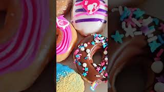 #barbie #krispykreme #donuts #slothmotion #sweet #yummy #sprinkles #barbiecore #delicious #collab