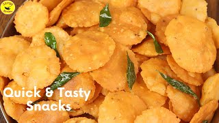 Easy & Quick Snacks | Snacks Recipe | Instant Snacks recipe | evening snacks | Tasty Snacks recipe