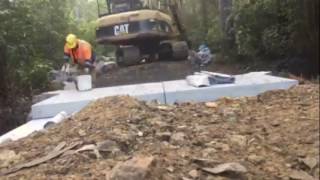 How to Build a Crossing - Spring Creek Rd, Queens Lake State Forest