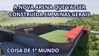 ARENA BOSTON CITY: A nova arena de Minas Gerais ultramoderna pra 12 mil torcedores #estadios