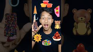 Emoji Mukbang ASMR😍Eating Sweets,Cake,Cone,🍰🍓🍦🍇 #asmr #mukbang #shorts #youtubeshorts