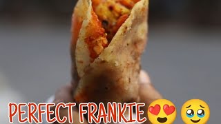 ❤️mumbai's best frankie 😍 Ashish frankie@35rs  in kandivali east/ thakur village