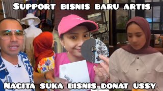 BERI DUKUNGAN BISNIS KULINER USSY NAGITA APPROVED DONAT CRISPY