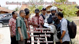 Pendamping Desa # Pelaksanaan  PADAT KARYA TUNAI  Tahap II Desa Kedungbacin Kec  Todanan Kab  Blora