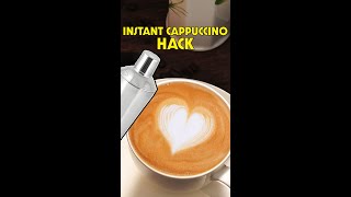 How To Make a Perfect INSTANT Cappuccino | #Shorts