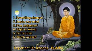 Buddha fundamental principles for life