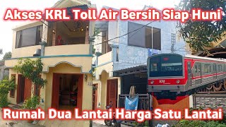 Murah Banget Rumah 2 Lantai Balkon Harga 1 Lantai Bukit Sawangan Indah Depok 550JT