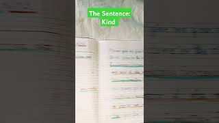 The Sentence: Kind