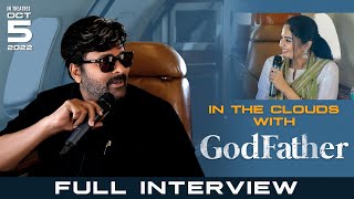 In The Clouds With God Father Interview | Megastar Chiranjeevi | Sreemukhi | MohanRaja | spfilmnews