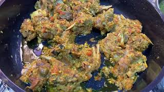 Karela pyaz palak gosht and channa gosht- complete recipe