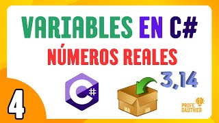 🟣 CLASE 4 - MANEJO DE VARIABLES REALES EN C# - TIPOS FLOAT Y DOUBLE. Curso gratis de C SHARP