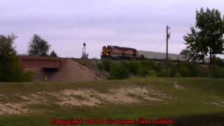 KCS trains meet at White Rock jct.09/19/2012 ©