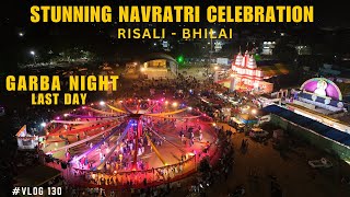 Navratri 2024 - Durga Pandal with Garba and Jhanki - Festive Vibes - Risali - Bhilai #vlog 130