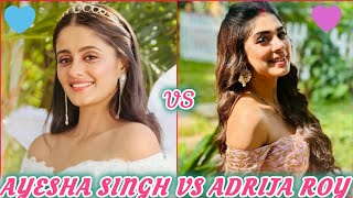 Ayesha Singh Aka Sai From GHKKPM Vs Adrija Roy Aka Imlie From Imlie 3 💗💗