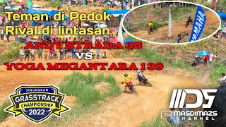 Dua Putra Daerah adu kehebatan di lintasan || GTX Sinunukan #grasstrack #gtxsinunukan