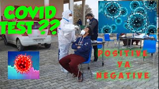 COVID-19 TEST 🦠🦠 | Positive  ya  negative  | cupb covid testing