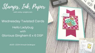 #174 - Stampin' Up! Hello Ladybug for an Easy Card