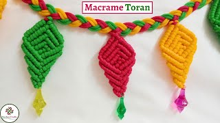 Beautiful Macrame Toran | Macrame Toran New Design | मेक्रम के तोरण | मेक्रम के तोरण कैसे बनाते हैं