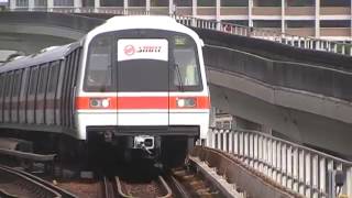 SMRT C651 Sets 211/212 (SB) and 209/210 (DNB) at Jurong East