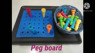 Montessori inspired shelf activities for toddlers...