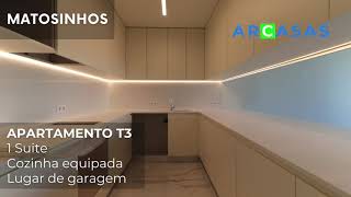 Apartamento T3 Matosinhos a escassos metros com lugar de garagem e varandas