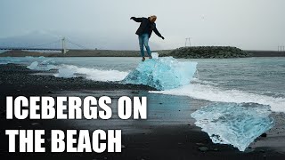 Boat Tour of Diamond Beach and Glacier Lagoon | Iceland