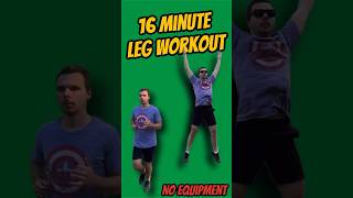 16 Minute Leg Workout at Home: No Equipment #homeworkout #workoutathome #legworkout