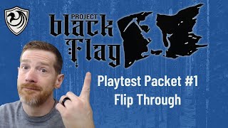 Project Black Flag Playtest PDF #1 - Character Creation Rules