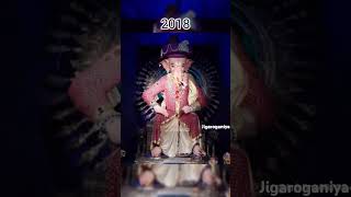 Khetwadi cha mahaganpati 2015 to 2024 #Ganpati#Bappa# morya#short#video#💖💖💖